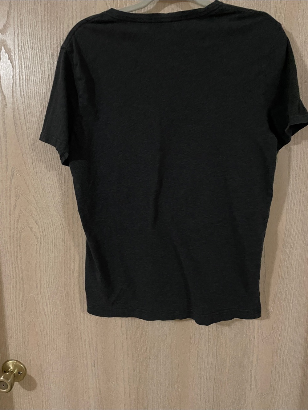 Express Black Crewneck Tee with White Logo - Picture 4 of 4
